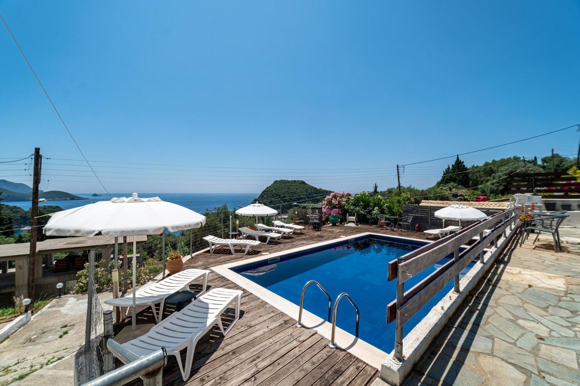 Spyridoula Studio 4 Paleokastritsa Bagian luar foto